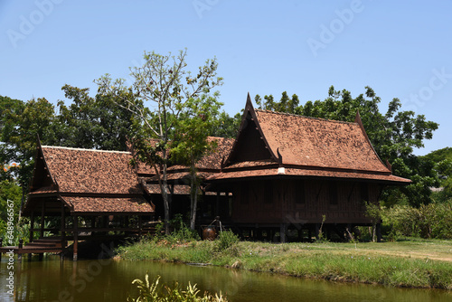 Tempel in Samut Prakan Thailand