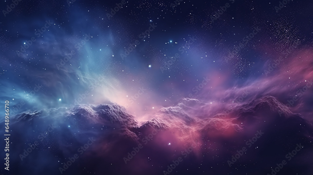 Space background with milky way and shining stars. Colorful cosmos Space background with milky way and shining stars. Colorful cosmos