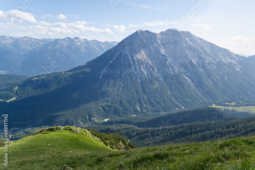 Landscape from the Alps mountains, Tyrol, Austria. Landscape with stone mountains.: Landscape in the mountains