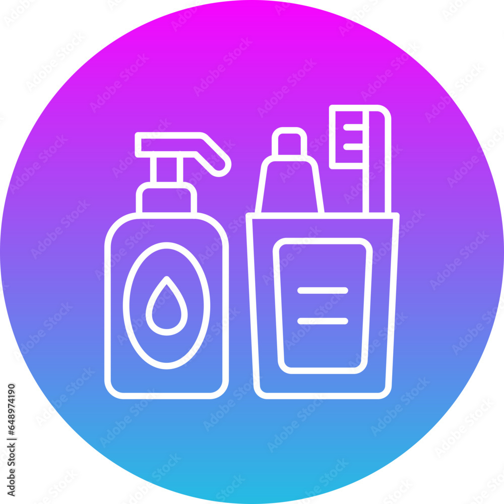 Toiletries Icon Toiletries Icon