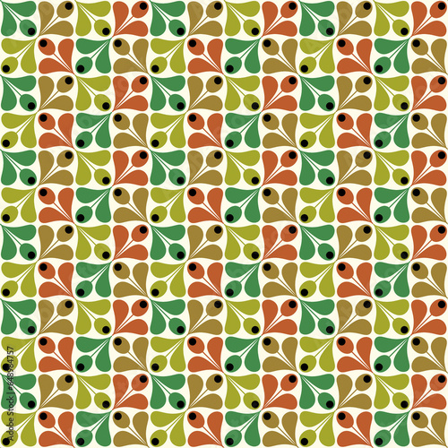 abstract color background with round pattern illustration