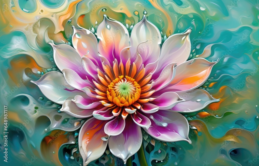 Vivid Floating Flowers Vivid Floating Flowers