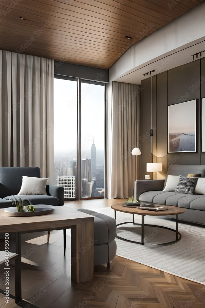 Fototapeta premium modern living room