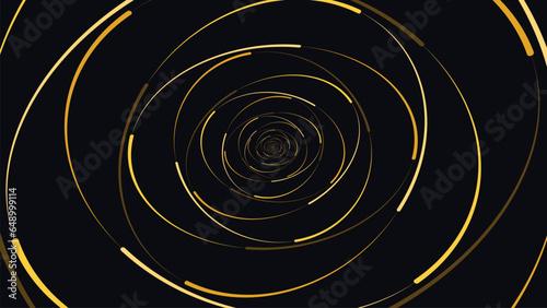 Abstract spiral background in simple line design. This creative background can be used as a wallpaper or banner.