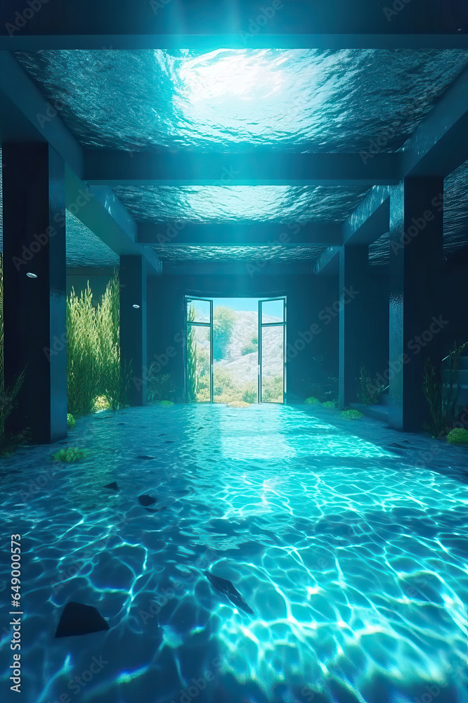 Dreamy Poolside: A Serene Escape Under the Sky Dreamy Poolside: A Serene Escape Under the Sky