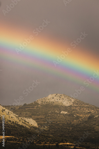 rainbow in the sky