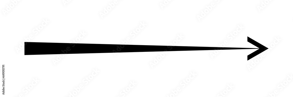 Vector arrow isolated Vector arrow isolated