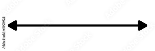 Vector arrow isolated
