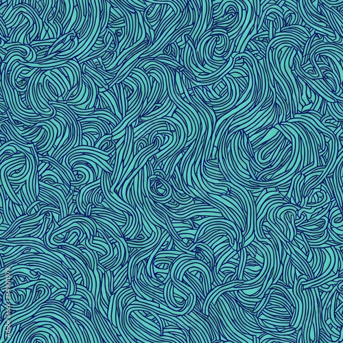 Teal abstract seamless background pattern
