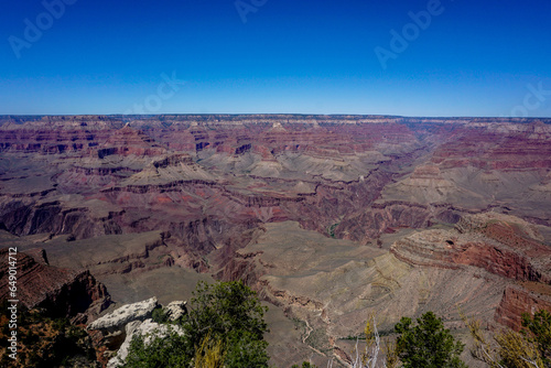 Amazing view of the Grand Canyon in Nevada, USA, near Las vegas City