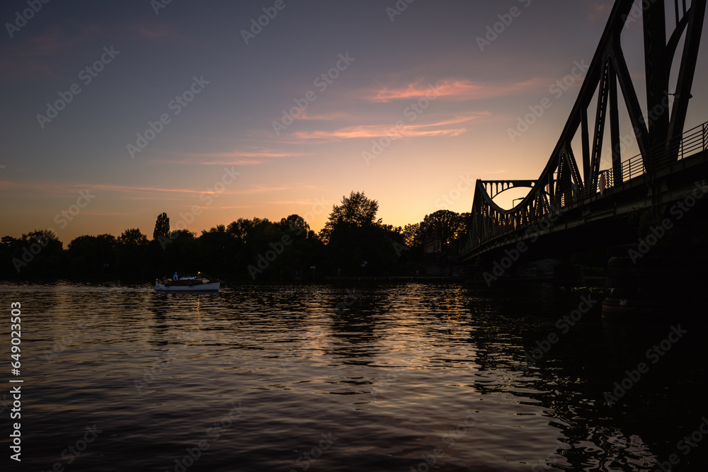 Obraz premium Glienicker Brücke