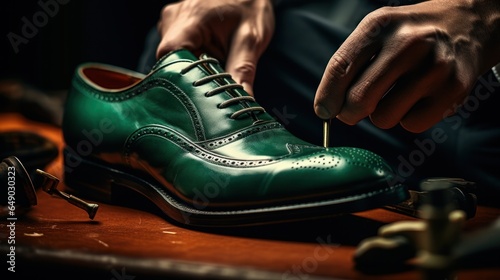 Shoes master repair shoes © olegganko