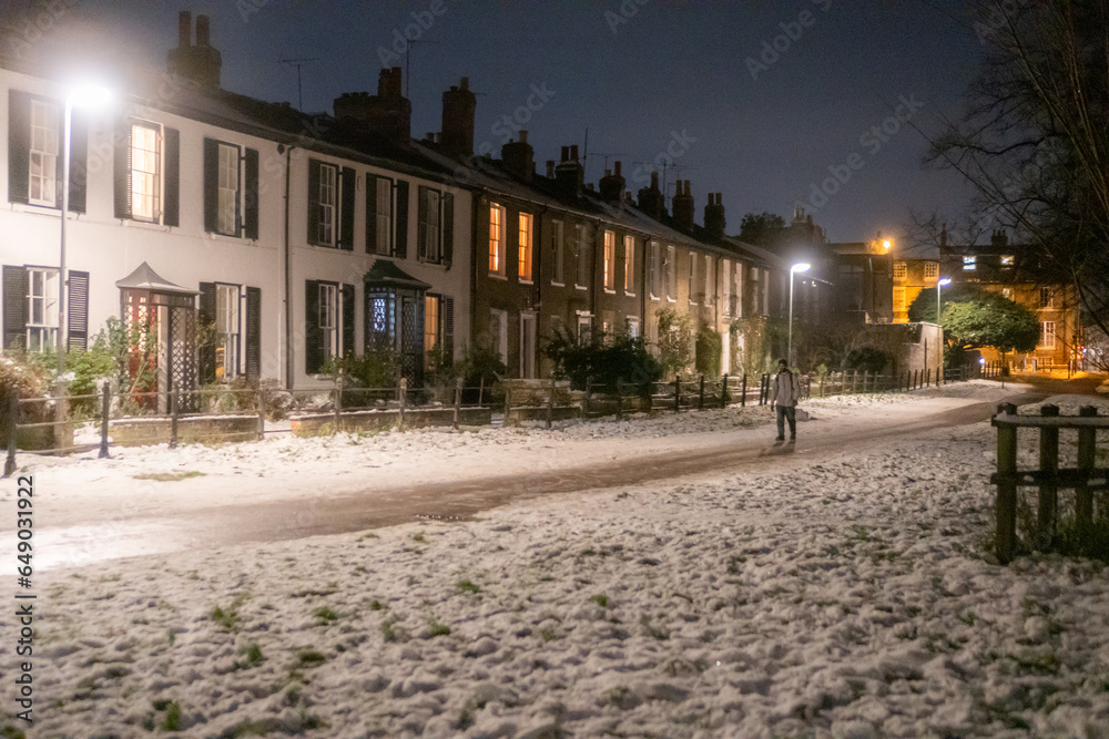 Cambridge Winter Snow