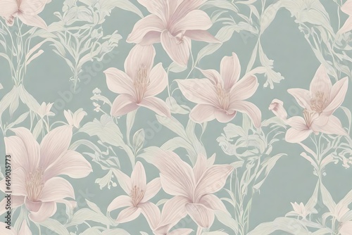 image of pretty wallpaper of light theme. AI Generative 