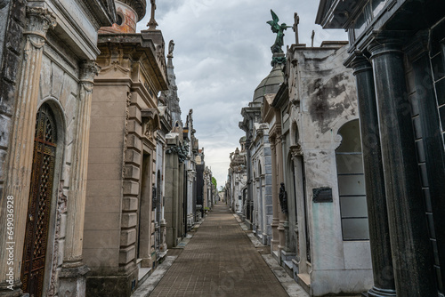 Am Friedhof Recoleta  Buenos Aires  Argentinien