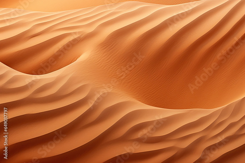 Sahara desert sand dunes landscape © Tjeerd