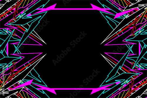 abstract racing vector background design with striped patterns like unique and colorful line outs