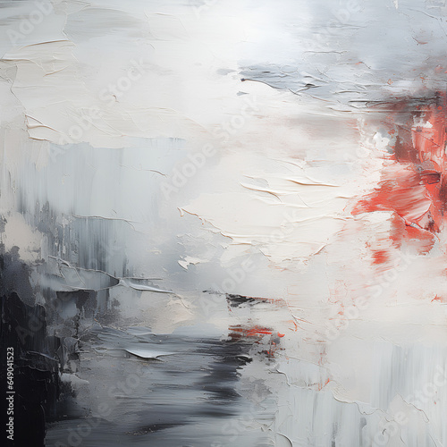 abstract gray and red oil painting texture