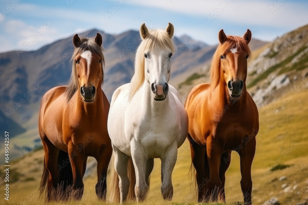 Equestrian Harmony in the Summer Sun