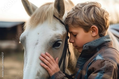 Adolescent Love for Horses: Close-Up
