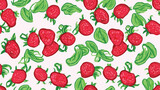 raspberry pattern. hand drawn raspberry pattern for textiles, fabrics, wallpapers, wrapping paper.