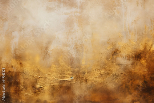 Verwitterter  sandfarbener Hintergrund     Eine alte Mauer mit texturierter Wandstruktur in warmen Erdt  nen. AI-Generiert