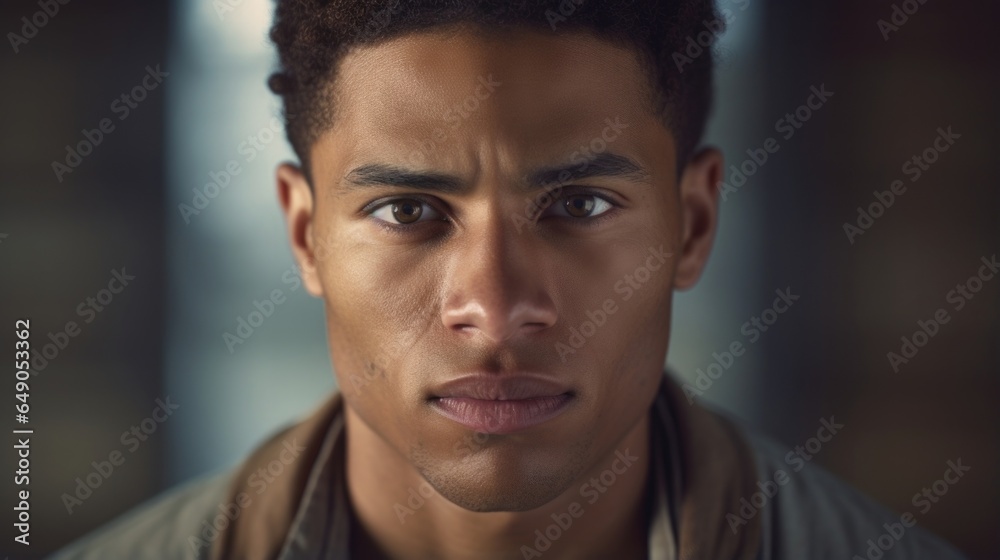 An influential pastor, his light skin, and freckles a testament to his biracial identity, yet still stigmatized like any other person of color. His compassionate eyes mesmerizingly grey,