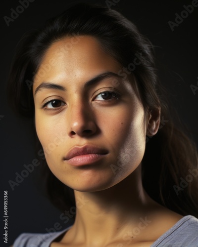 The thirteenth picture embodies a Hispanic immigrant woman, her determined eyes transmitting her struggles against intersecting issues of ethnicity, gender, and immigrant status.