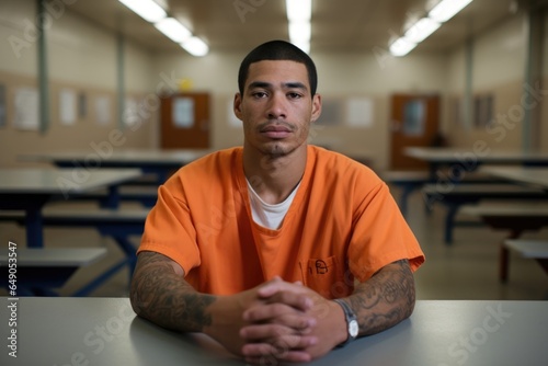 A remorseful inmate, reforming through the restorative justice program. Hes crafting a better version of himself through empathy, responsibility, and resilience, restoring faith in his own