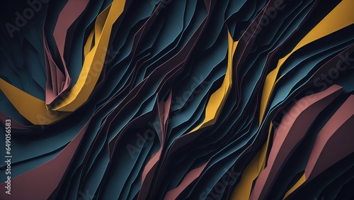 Abstract computer graphics of wave pattern © Dmitry