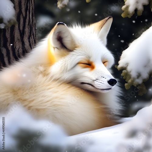 fox in the snow © MBX