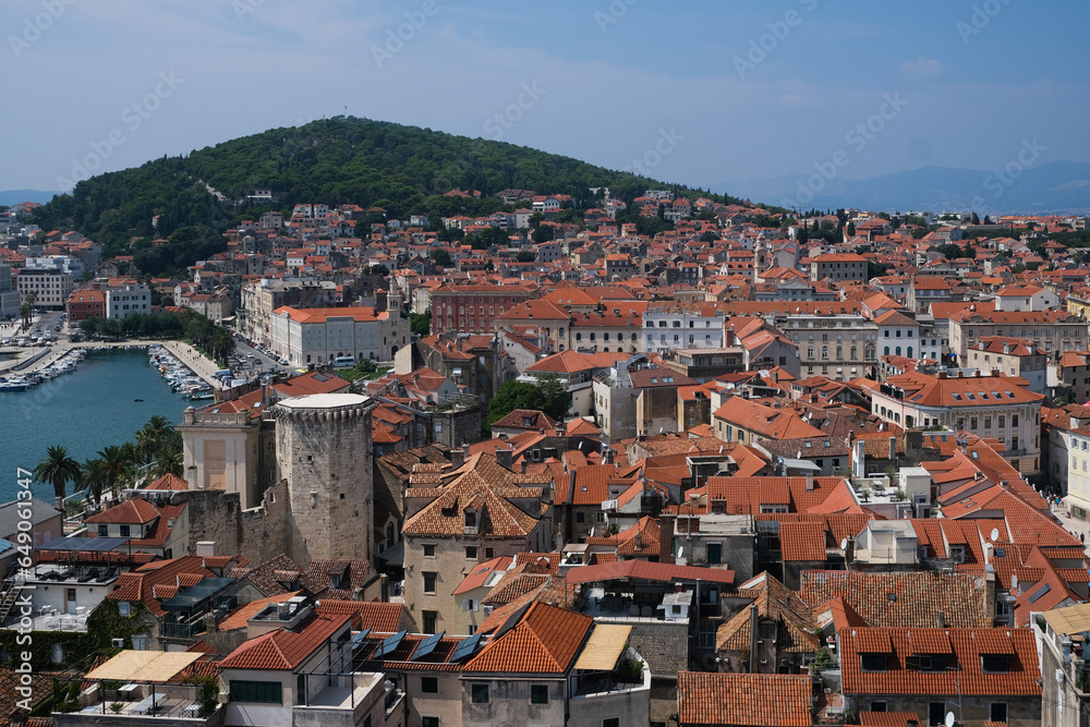 overview old town of Dubrovnik