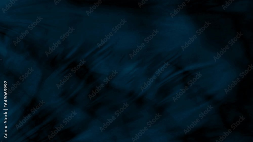 Cloth Abstract Blue Waves Background 4K Loop features a dark blue billowing silk cloth in a loop.