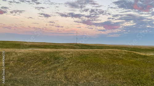 Sunrise over the buffalo gap grasslands in South Dakota © Kurt