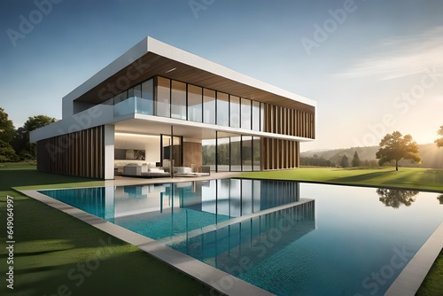 luxury home with pool © creative studio