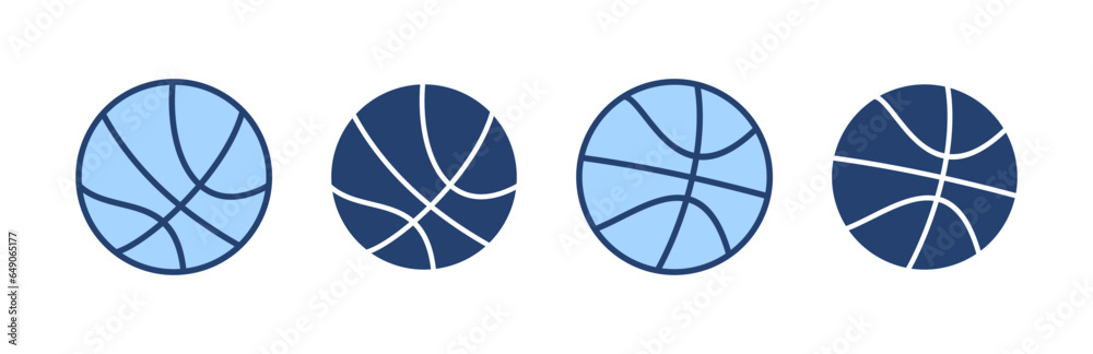 Basketball icon vector. Basketball ball sign and symbol Basketball icon vector. Basketball ball sign and symbol