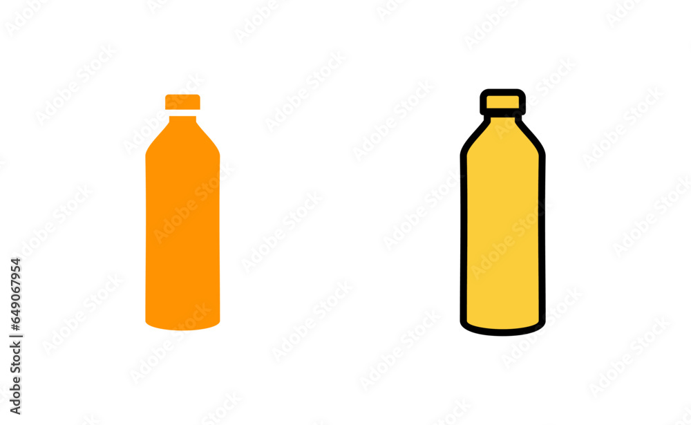 Bottle icon set for web and mobile app. bottle sign and symbol Bottle icon set for web and mobile app. bottle sign and symbol