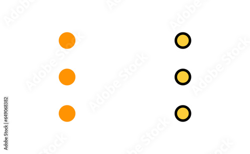 Menu Icon set for web and mobile app. web menu sign and symbol. hamburger menu symbol