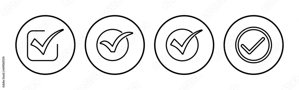 check icon vector. check mark icon. check list button icon. check icon vector. check mark icon. check list button icon.