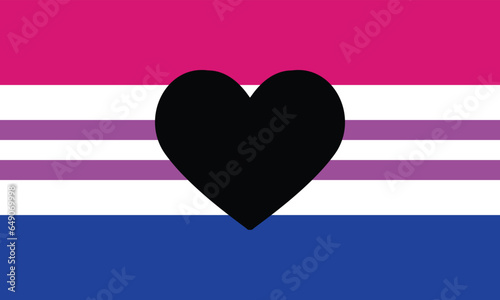 Biromantic (Alternate) Pride Flag. A person romantically attracted to any gender, ranging from 2 to all genders, or individuals whose genders may be the same or different than theirs.