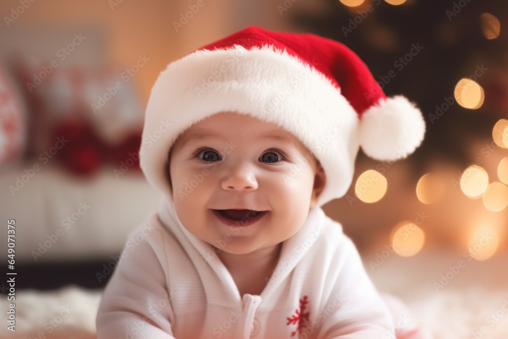 Cute little baby, with selective focus and copy space Cute little baby, with selective focus and copy space
