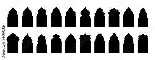 Photographie Set of arab islamic frames