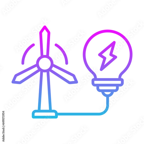 Wind Power Icon