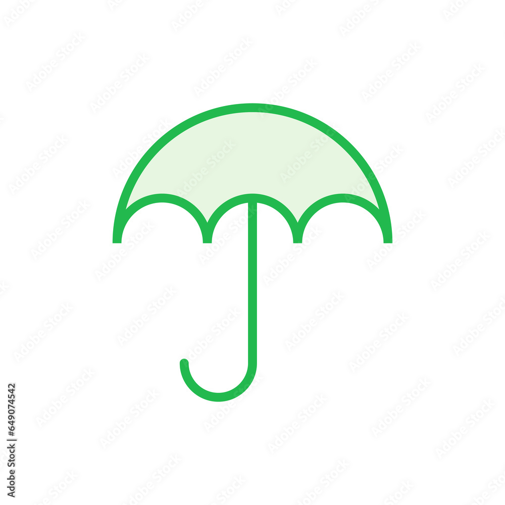 Umbrella icon set. umbrella sign icon Umbrella icon set. umbrella sign icon