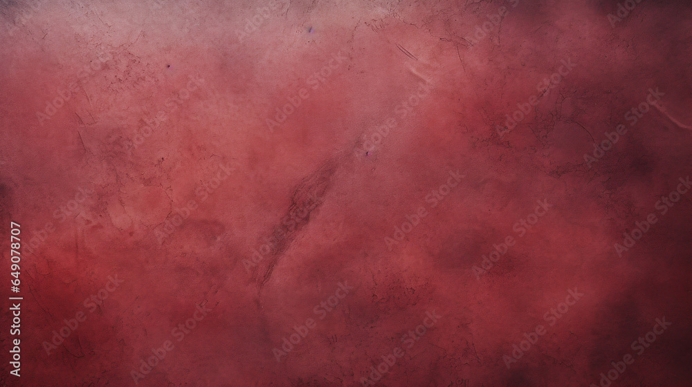 Fototapeta premium Dark pale red minimalistic crumpled paper background