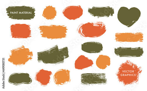 絵の具・ベクター素材