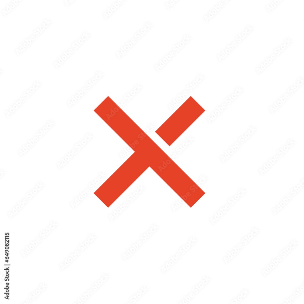 Obraz premium Cross icon image