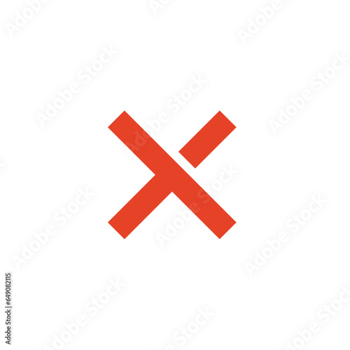 Cross icon image