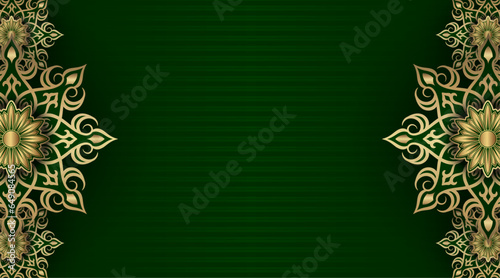 Simple background with ornamental mandala