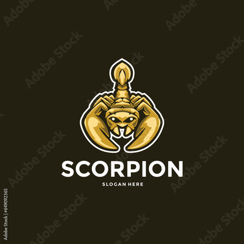 scorpion mascot logo